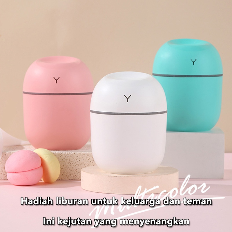 TGM - Humidifier Udara Purifier Diffuser Mobil Purifier Usb 220Ml Air Diffuser Portable Pelembab Penjernih Udara Mini Air Purifier