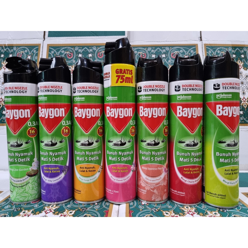 BAYGON 600ML / 600+75ML