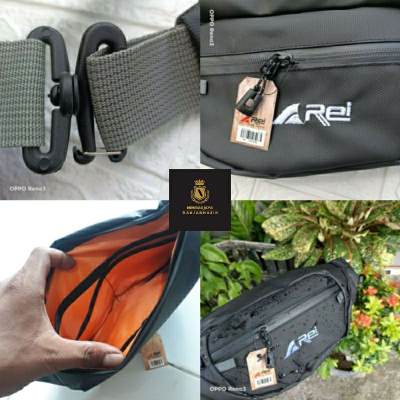 hot tas selempang pria waterproof rei waistbag pria waterproof rei