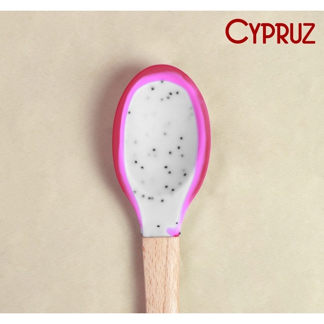 Cypruz Utensile Spatula Dragon Fruit Buah Naga Series