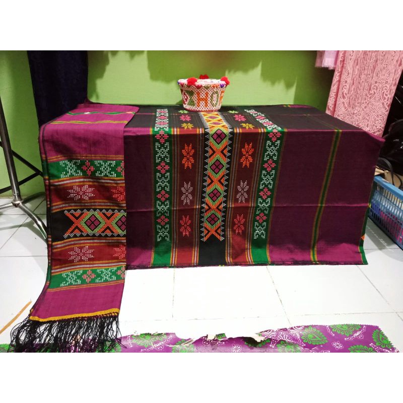 kain songket sutra hongkong bahan kilat