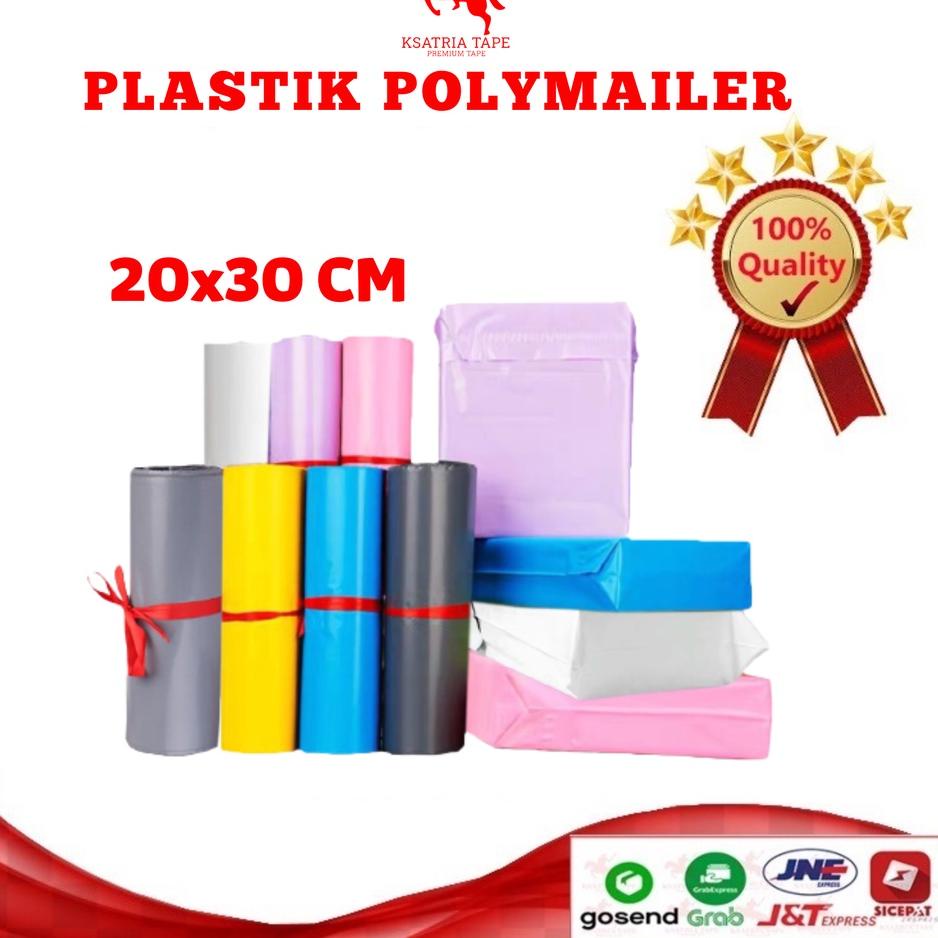 

Best Now [TERMURAH] PLASTIK POLYMAILER Dunia Packing Polymailer 20x30 isi 100 Plastik Packing Kemasan/ Packing -COD