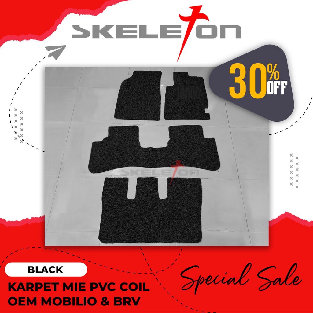 KARPET MIE PVC COIL OEM HONDA MOBILIO DAN BRV