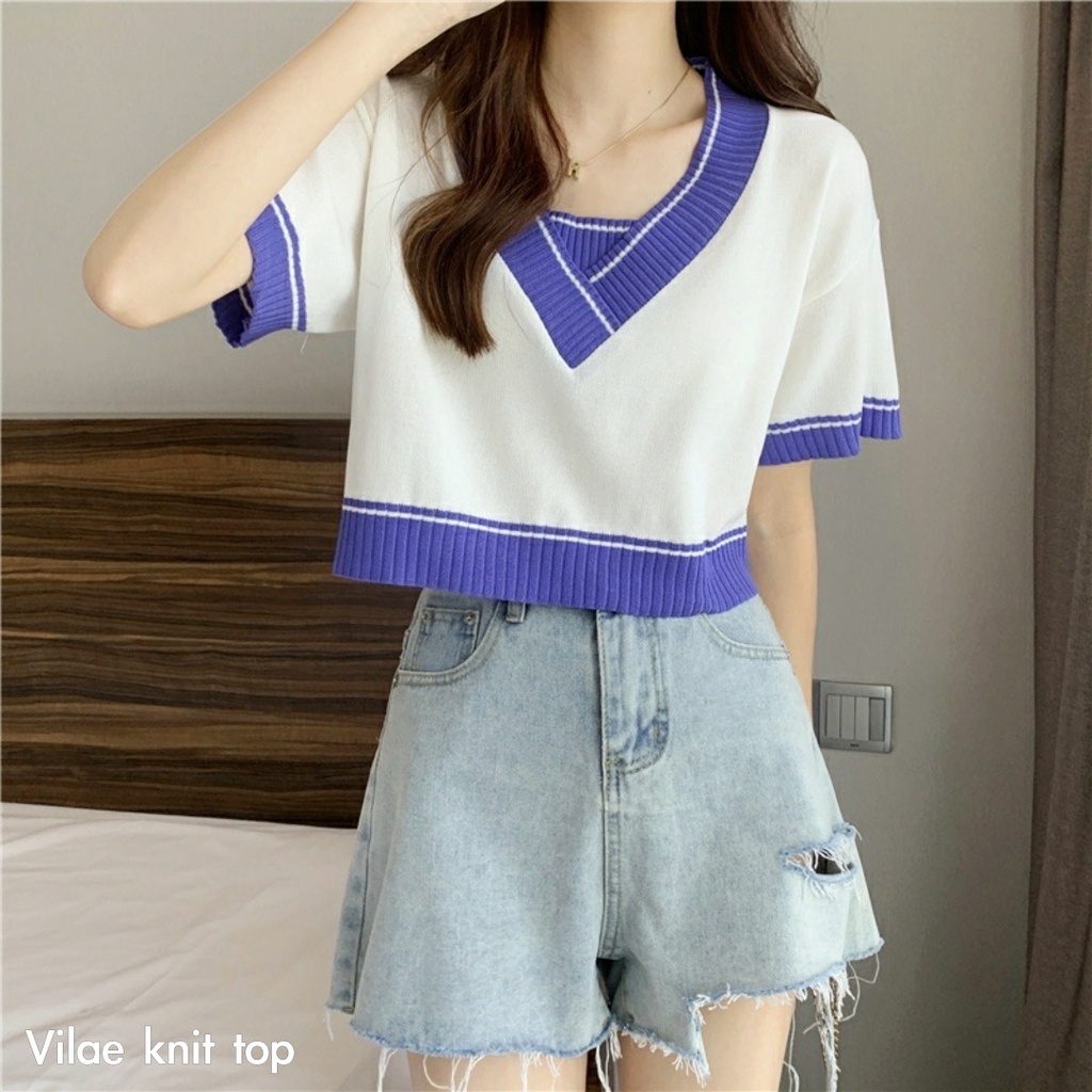 Vilae knit top - Thejanclothes