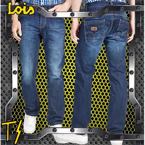 Celana Lois Jeans Original - CFS371C Straight Cut