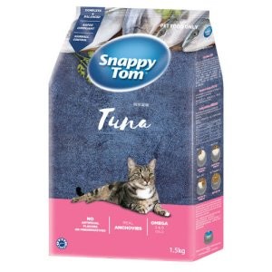 Snappy Tom TUNA 1.5kg Dry Food Makanan Kucing