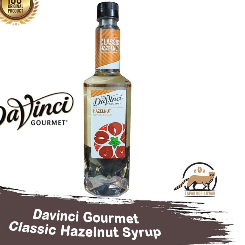 

✵ Hazelnut Syrup Merk Davinci ♧
