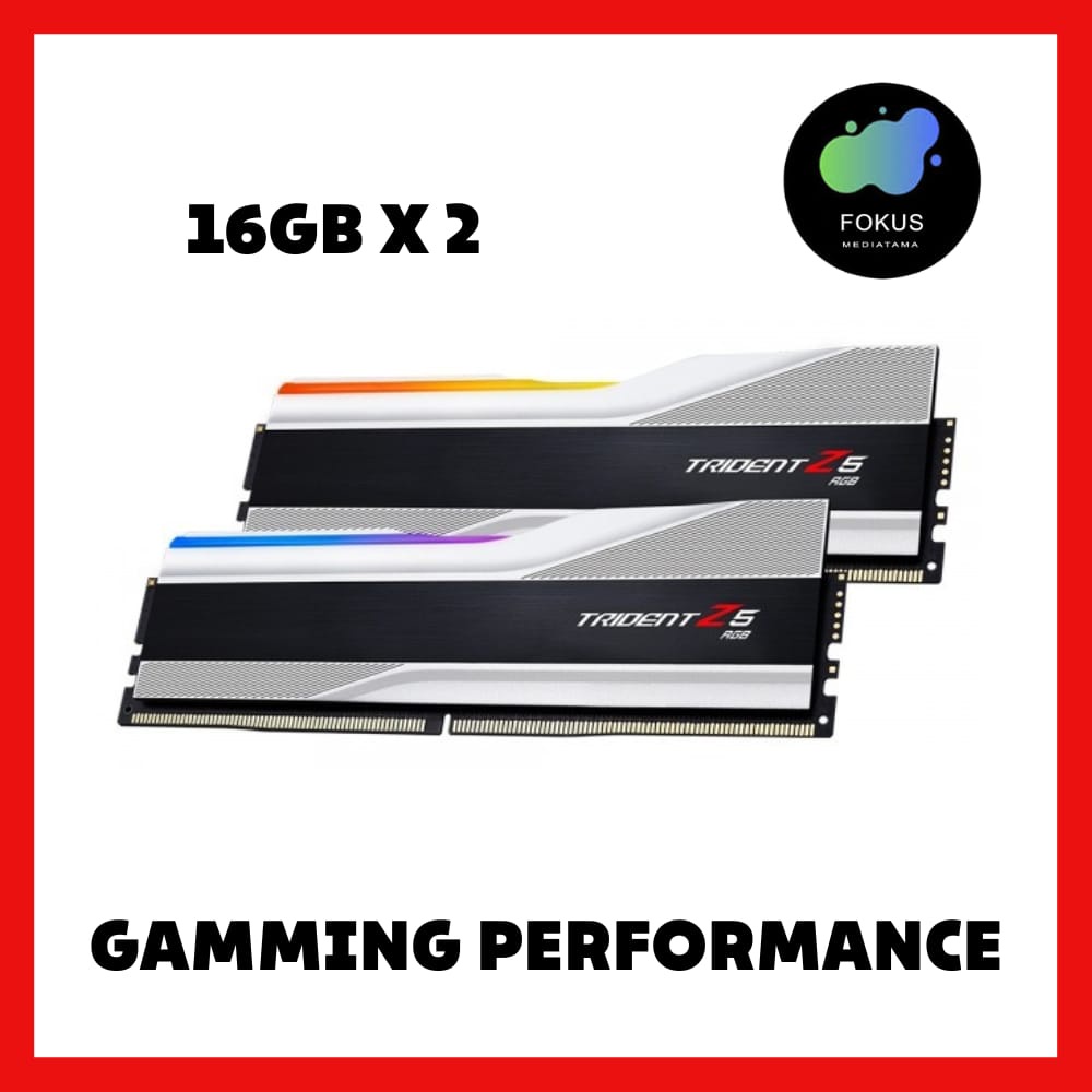 GSKILL TRIDENT Z5 RGB DDR5 32GB 2x16 7600MHz F5-7600J3646G16GX2-TZ5RS