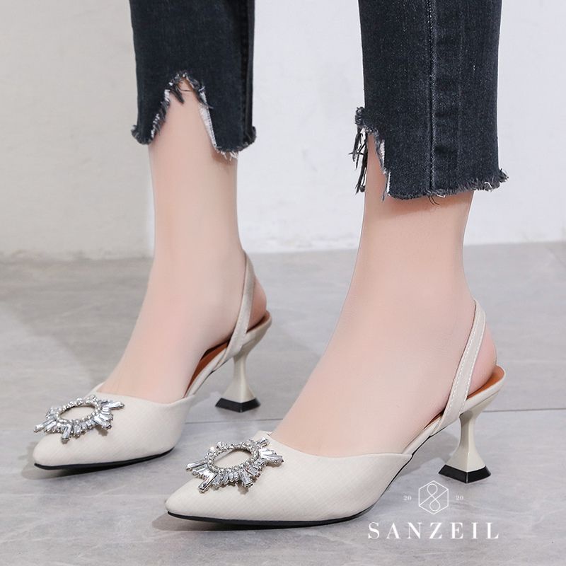 Heels Wanita GO1991 Heels Donna Heels Cocok untuk Pesta Kondangan Kerja