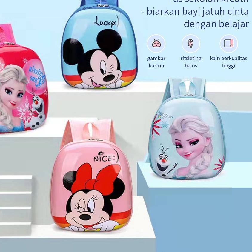 ➪ Tas Sekolah Anak-Anak Tas Ransel Telur Anak Karakter Tas Anak Frozen Tas Sekolah Tk Pendidikan Dis