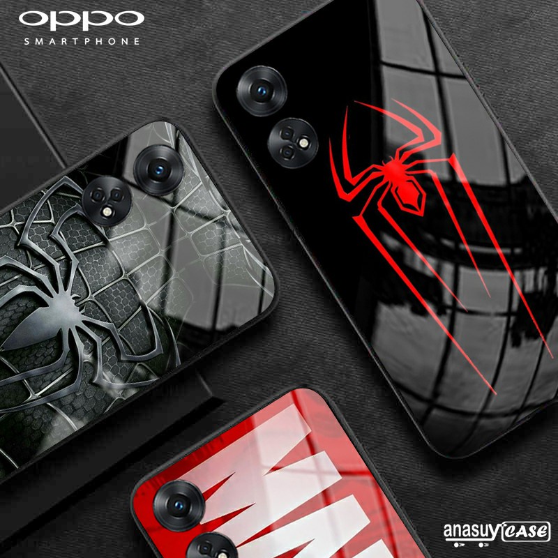 Softcase Glossy Glass SPIDER MAN Oppo Reno 8T 4G_5G Terbaru [SC254] Casing Handphone - Pelindung Handphone - Aksesoris Handphone - Case Handphone - Glass kaca