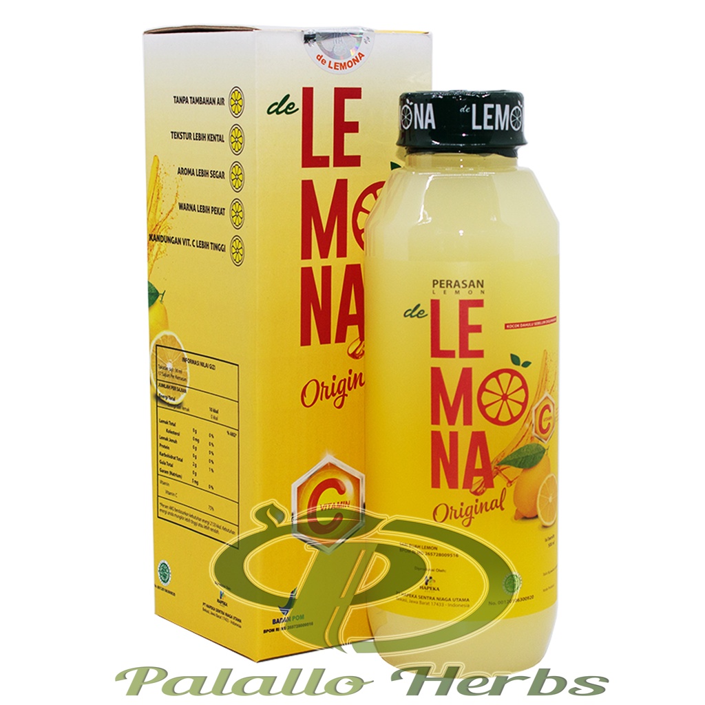 Lemona BPOM Air Sari Lemon Untuk Kesehatan Diet Jus Asli Original
