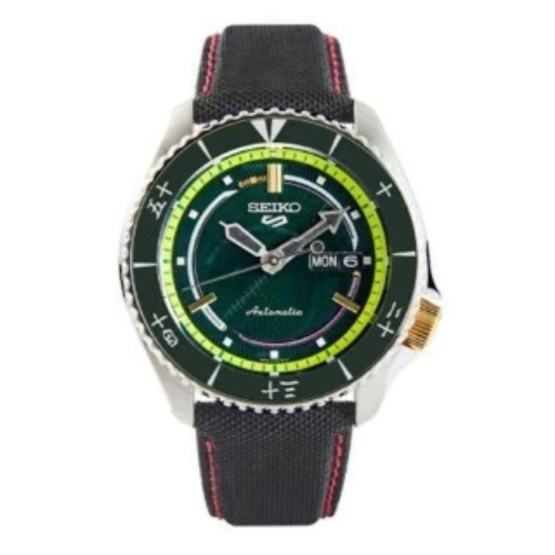 Jam tangan Otomatis SEIKO 5 Sports X One Piece Sanji include box