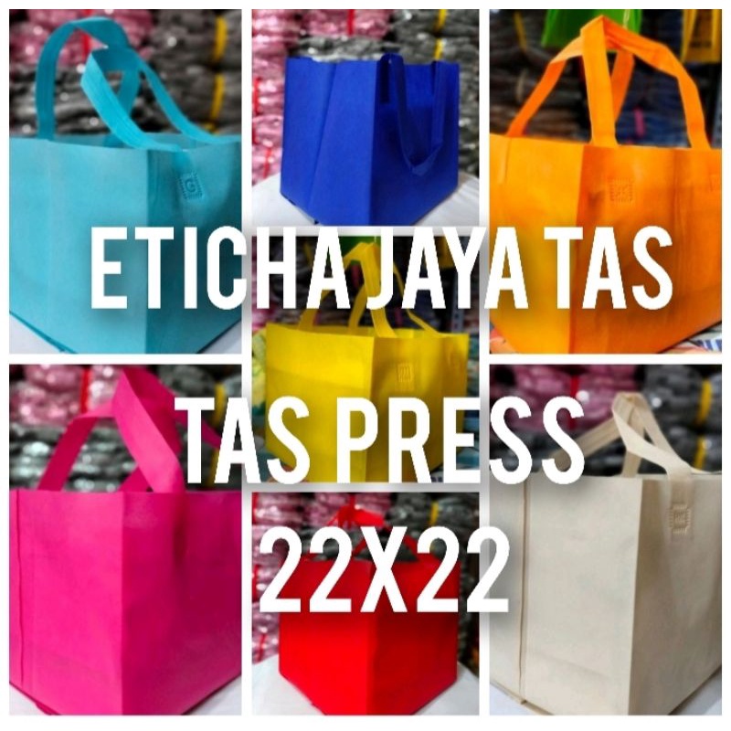 tas spunbond press 22x22/tas press box 22/goodie bag 22x22