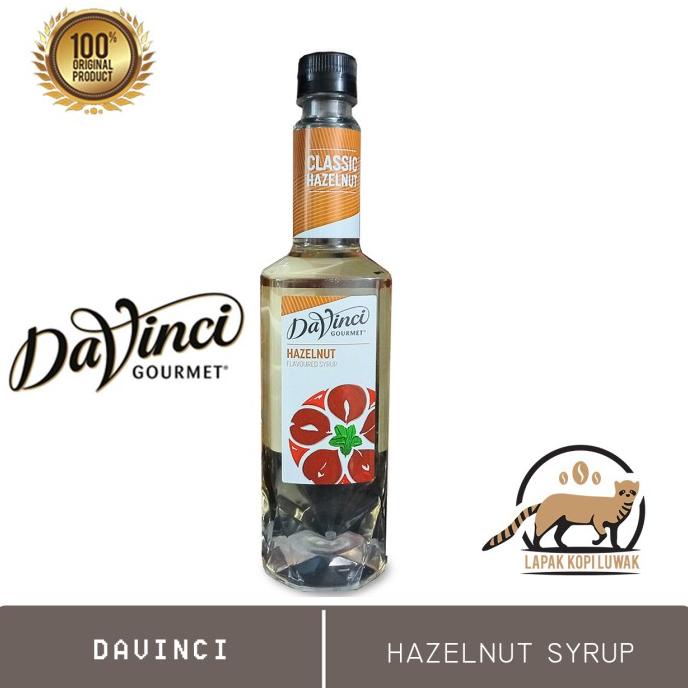 

Davinci Syrup Rasa Hazelnut