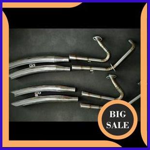 Knalpot Racing Double Full System SM Sport V16 Malaysia 1M4R23 limited stock