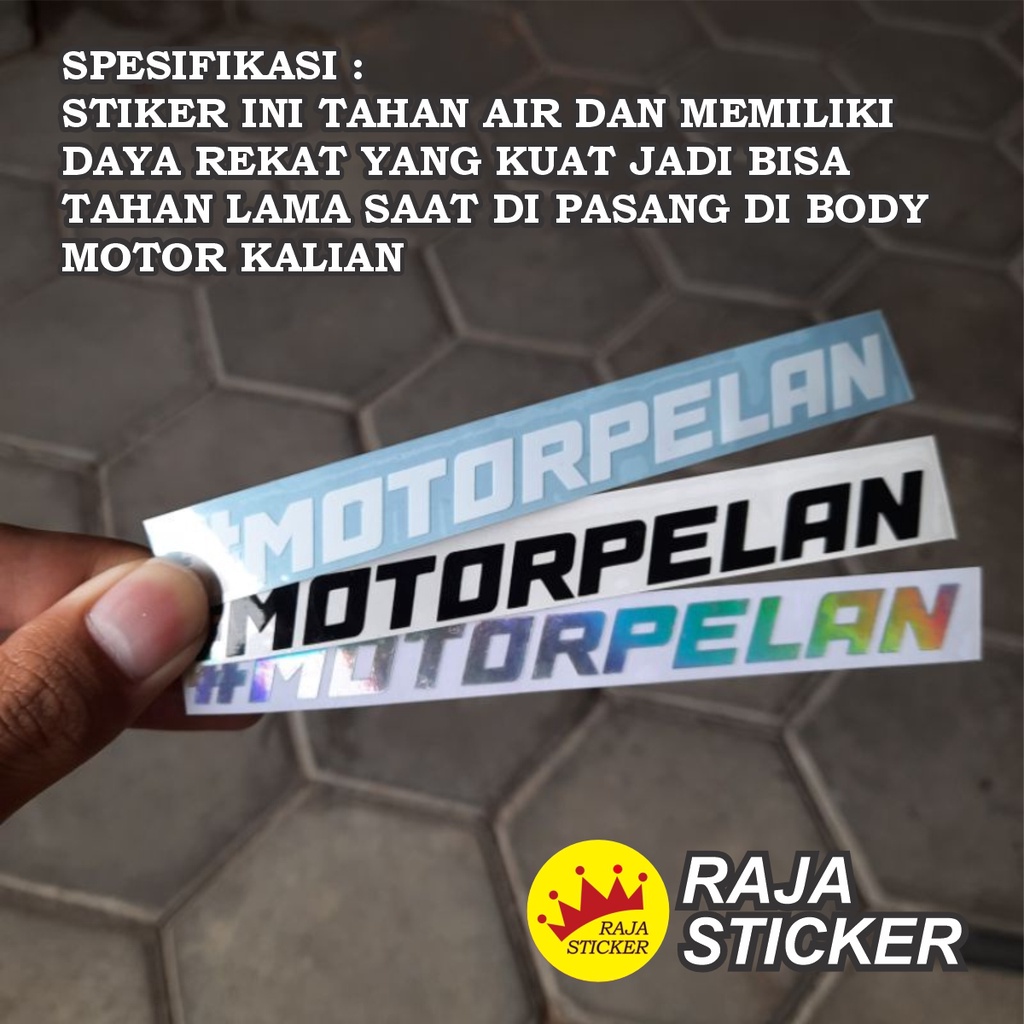 Sticker Cutting #MOTORPELAN