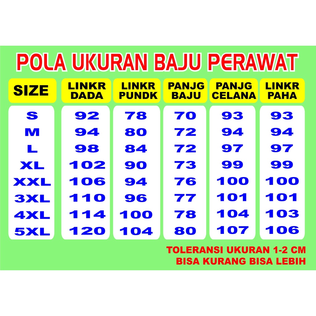 BAJU PERAWAT PUTIH LENGAN PANJANG WANITA