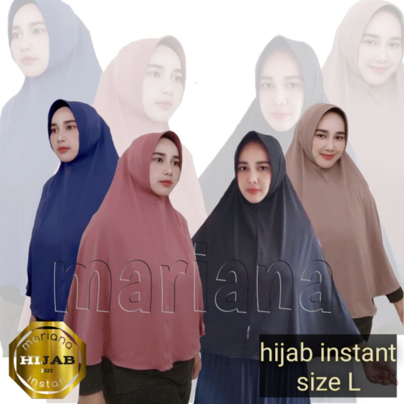 Hijab Instan Jumbo Jersey premium