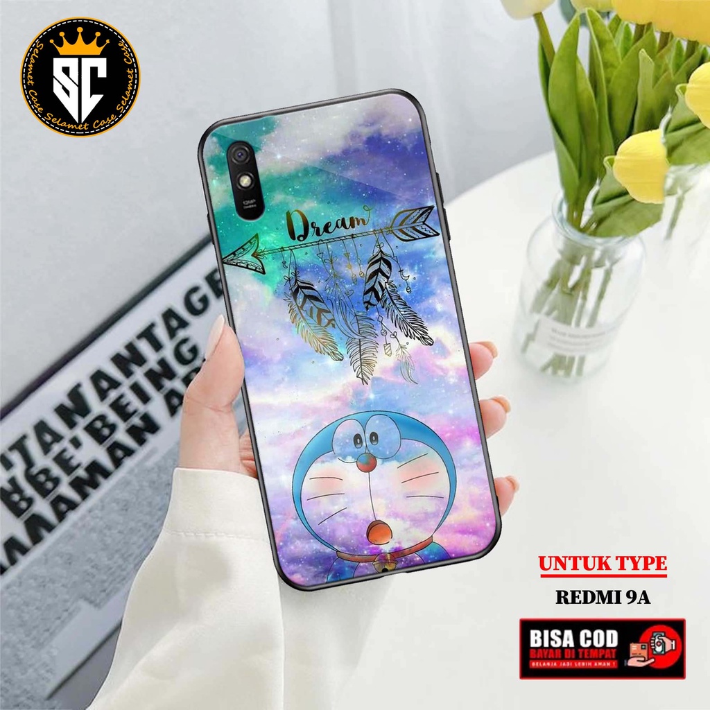 Case Xiaomi Redmi 9A Casing Xiaomi Redmi 9A Selamet Case [DRMN] Softcase Glass - Hardcase Glossy - C