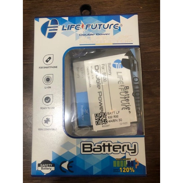 Baterai LF double power redmi 4a bn30