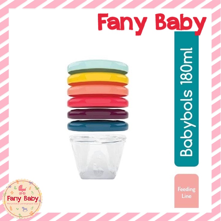 BABYMOOV BABY BOWL 180ML X 6PCS