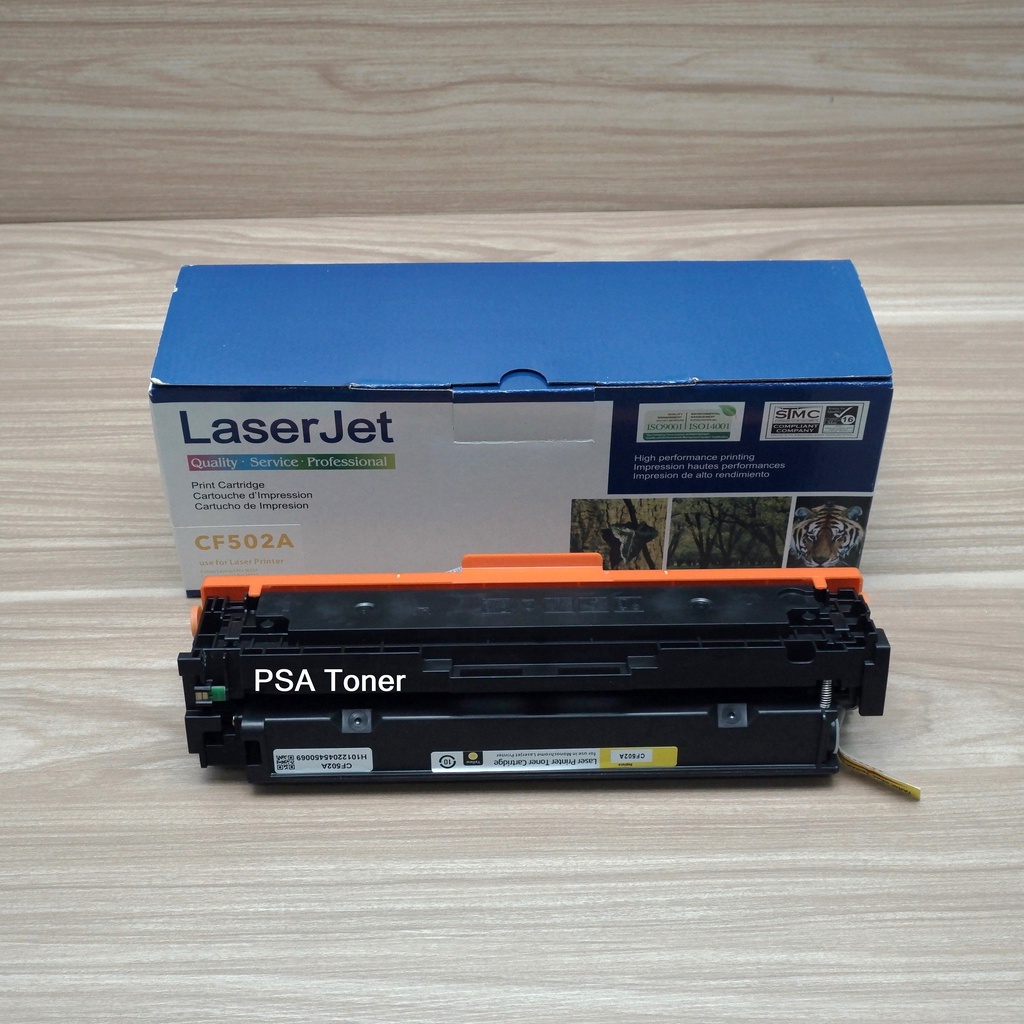 Toner H P 202A M254 M281 M280 CF502A Yellow Compatible Bergaransi