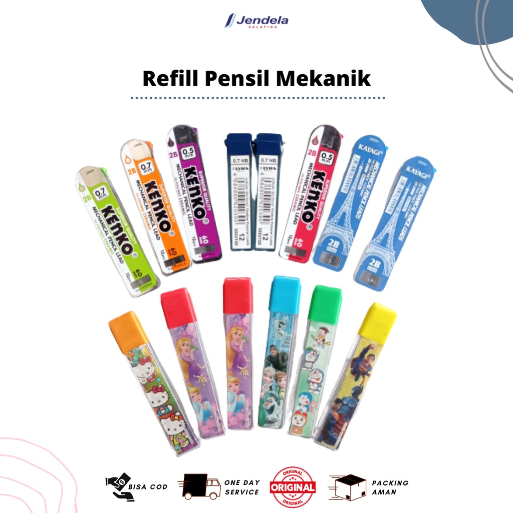 Refill Pensil Mekanik / Isi Pensil Mekanik / Pencil Lead - ATK