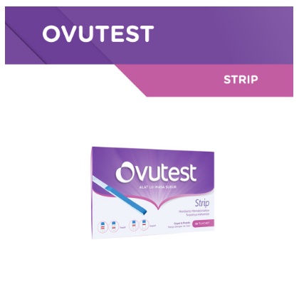 OVUTEST ALAT TES MASA SUBUR 1 STRIP ovutest masa subur ovutest strip