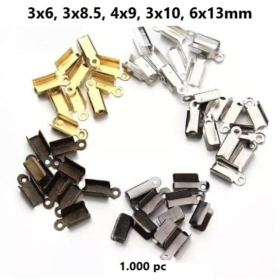 Penjepit Bulu/Tali Uk 3x6mm-6x13mm Harga/1.000pc