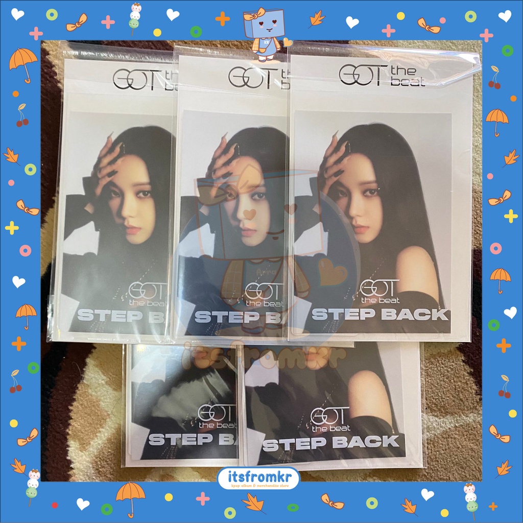 [READY STOCK] GOT The Beat - Step Back Postcard + Hologram PC Set Karina Aespa