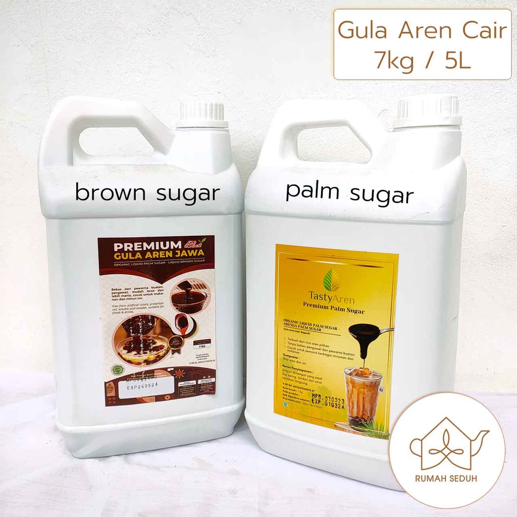 

7kg Gula Merah Cair 5 L - Brown Sugar Syrup - Gula Aren kemasan Jerigen