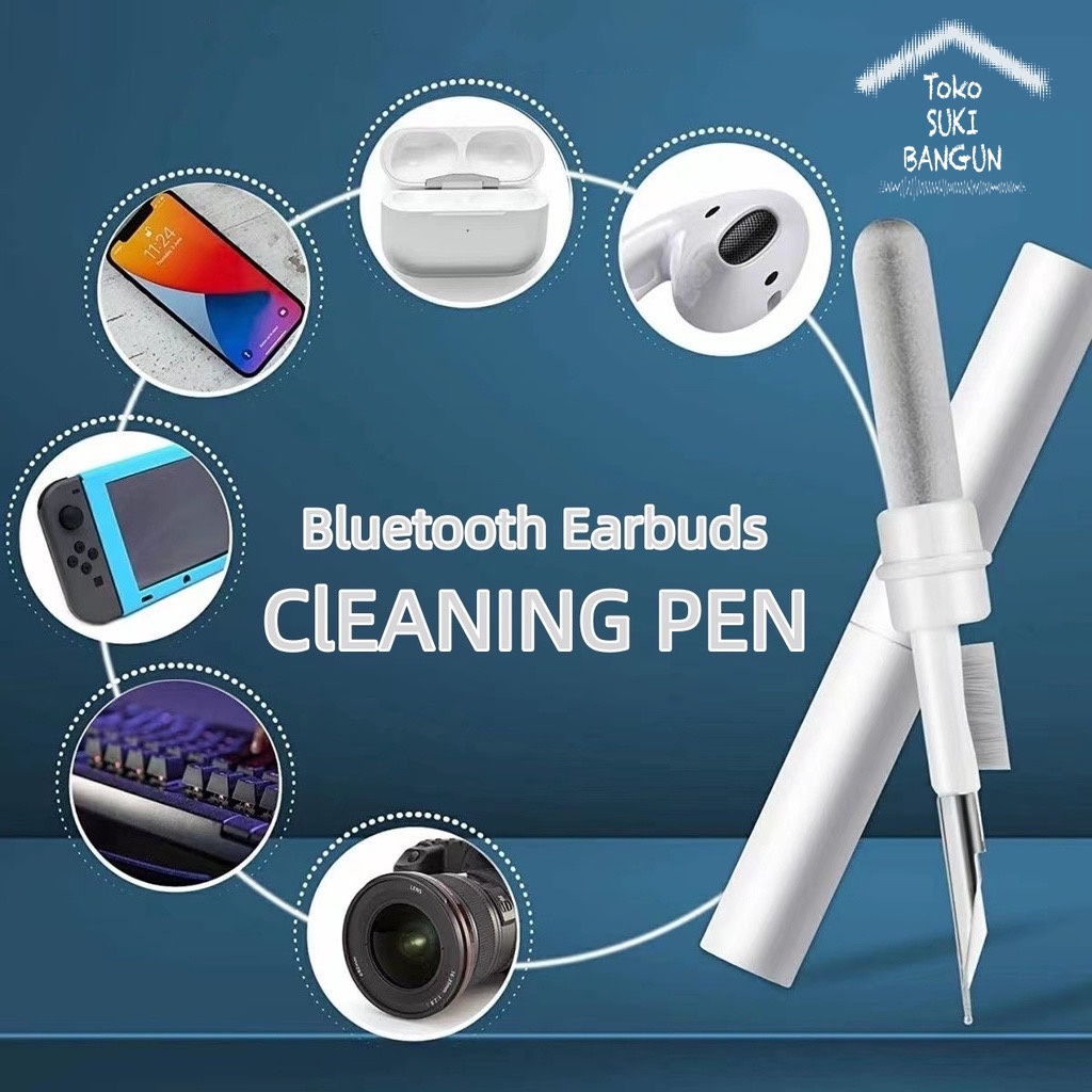 Cleaner Earbuds Airpods Pembersih Headset Cleaning Toolkit Pen Brush