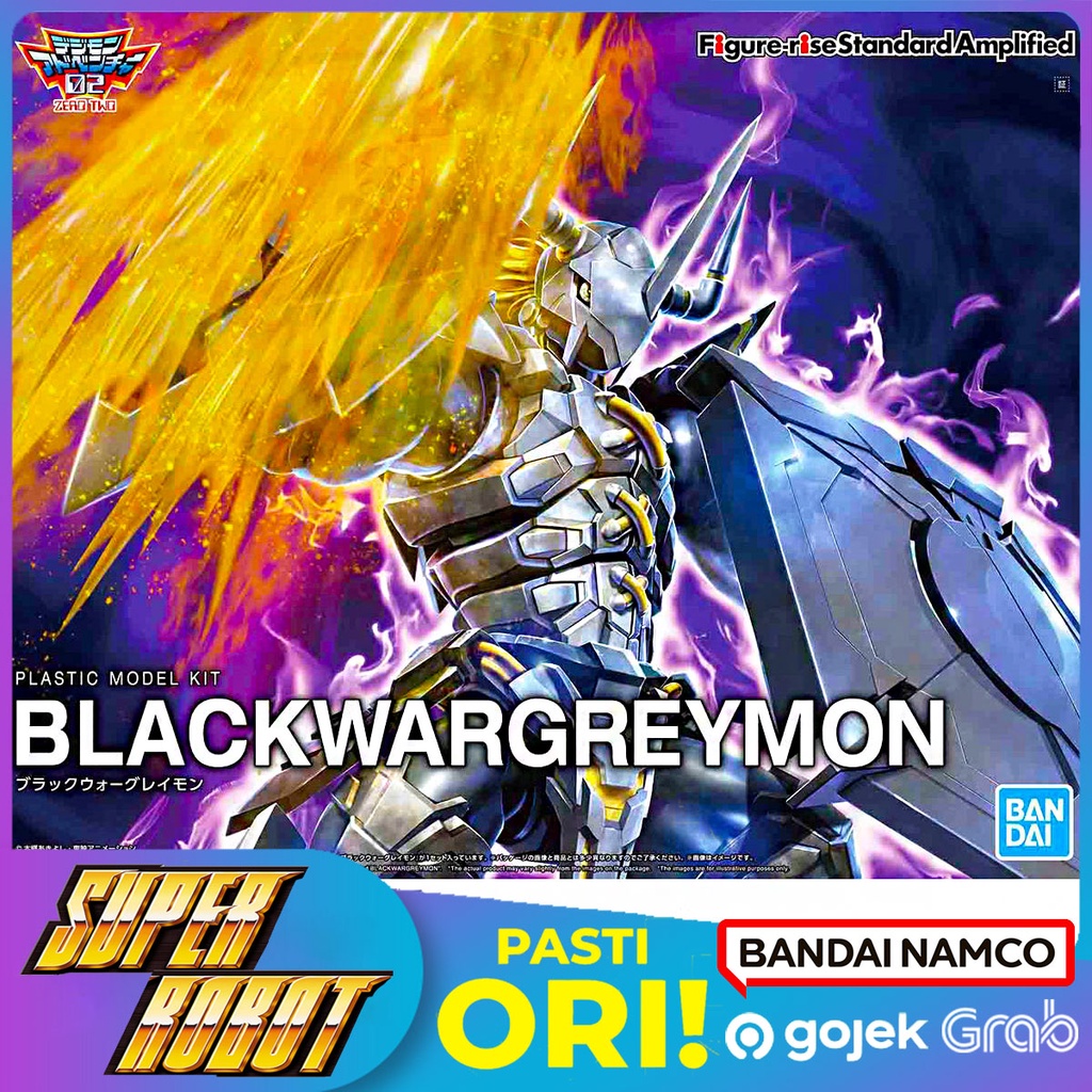 BANDAI Figure Rise Standard Black Wargreymon / Blackwargreymon AMPLIFIED - Digimon