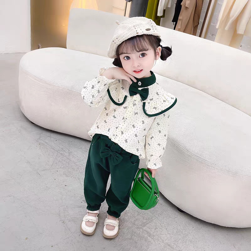 Baju Anak Perempuan Setelan Anak Perempuan Import/Setelan Import Korea/Setelan Jogger1-5th