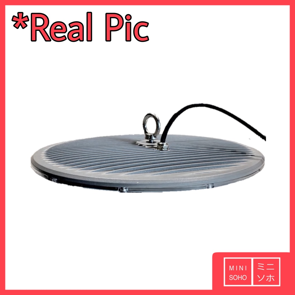 Lampu Gantung Highbay Ufo Industri Gudang Lapangan Olahraga Mall Shopping LED IP65 100W / 150W / 200W Super Terang