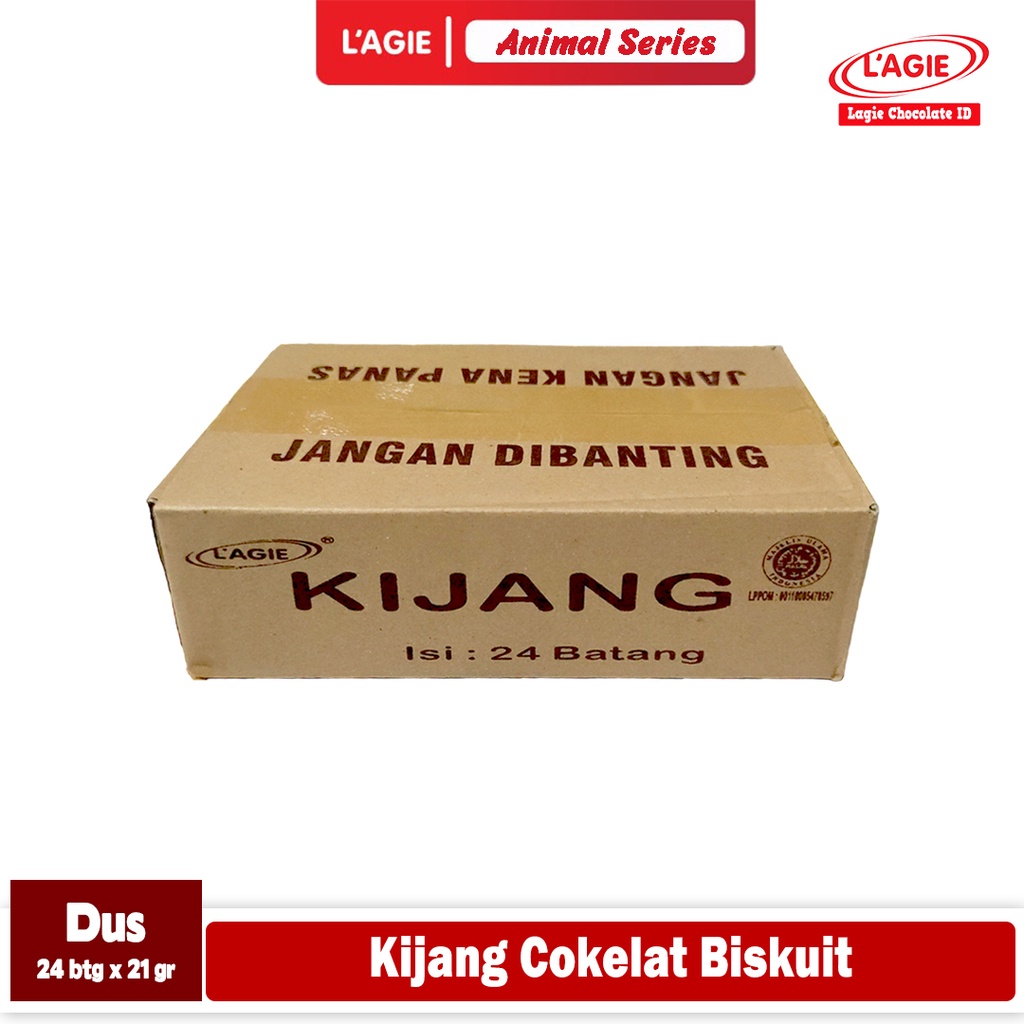 

LAGIE KIJANG COKELAT BISKUIT 21GRAM 1 DUS