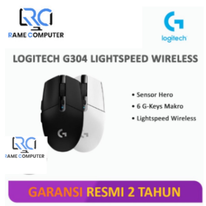 Logitech G304 Lightspeed Mouse Gaming Wireless Sensor 12K DPI