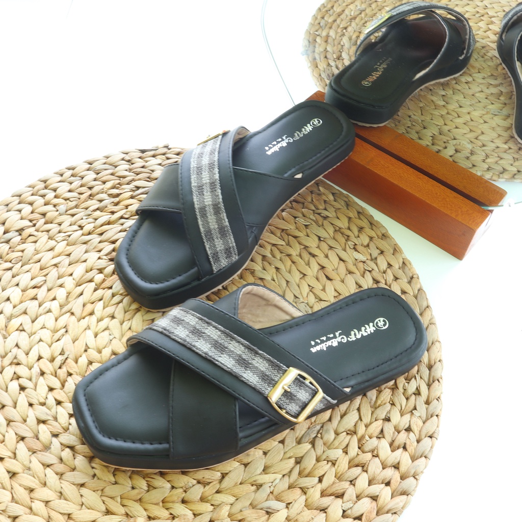 HMF Febryy Sandal FlipFlop Wanita JJ03