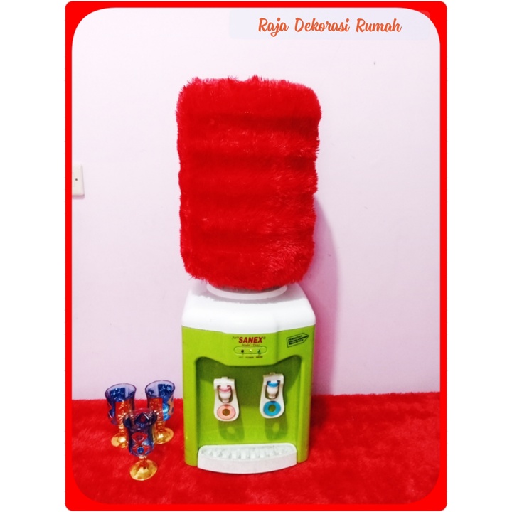 COD sarung galon bulu polos minimalis