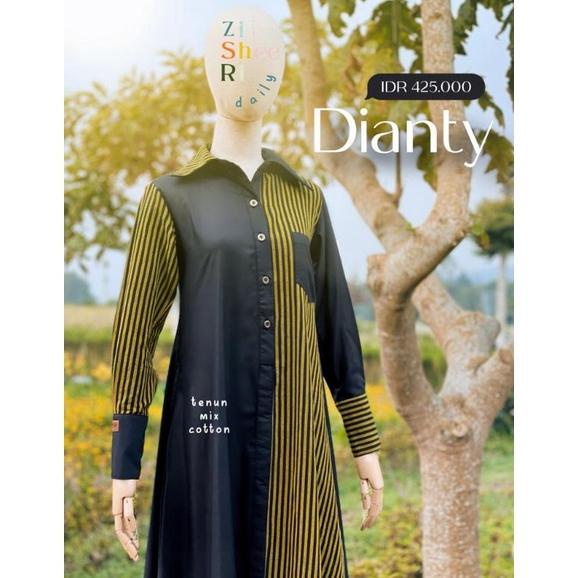 ORIGINAL Gamis Dianty Zisheeri Murah