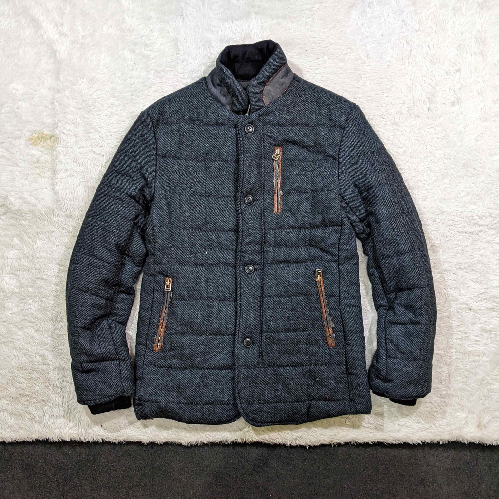 380 - Jaket Tebal Wol Pria Dewasa Jester Hangat Winter Musim Dingin Second Murah Bekas Original