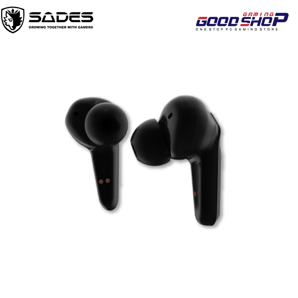 TWS Gaming Sades Earphone True Wireless Wings200 Low Latency