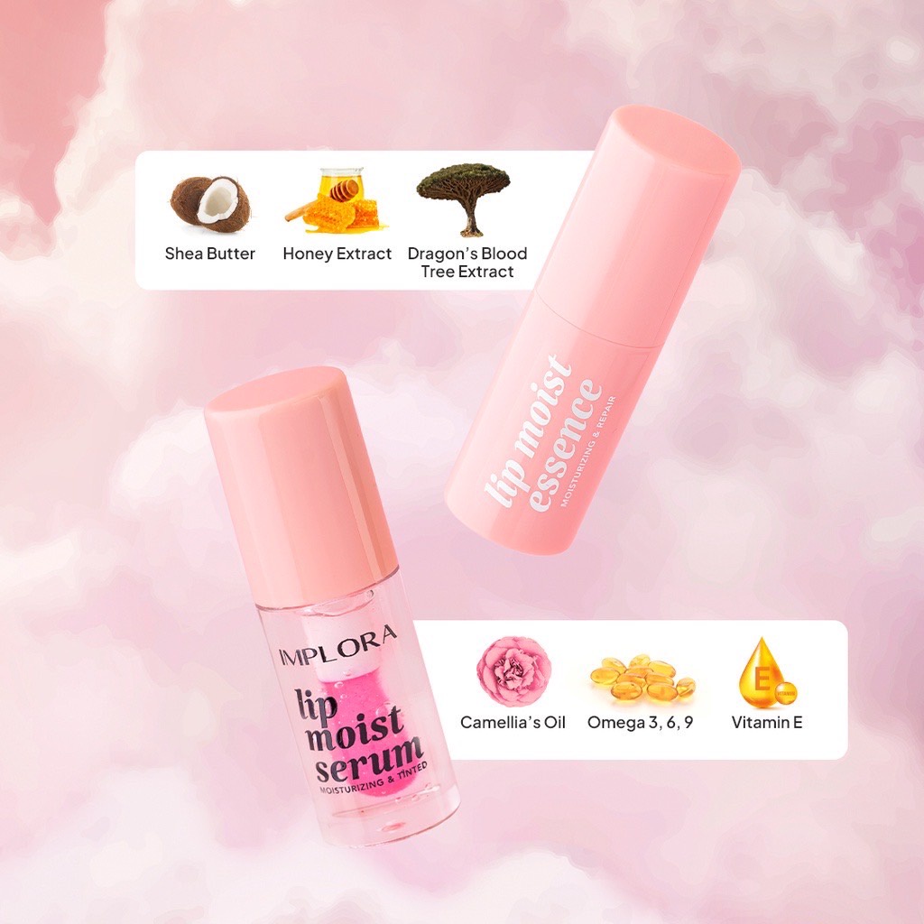 IMPLORA Lip Moist Essence 7 Lip Moist Serum / Lip Care / Lip Balm / Lip Oil