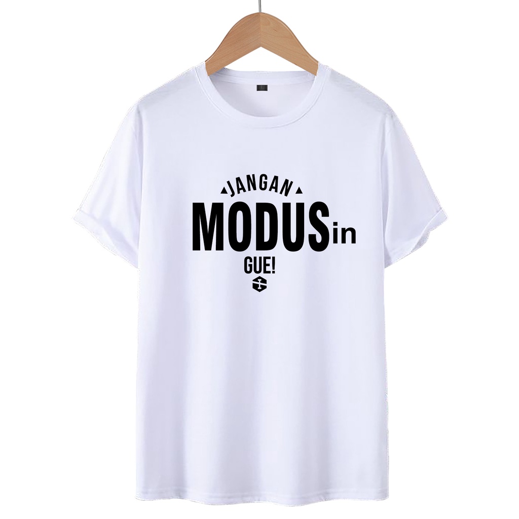 KAOS T-SHIRT GOOD MODUS / KAOS DISTRO WANITA.