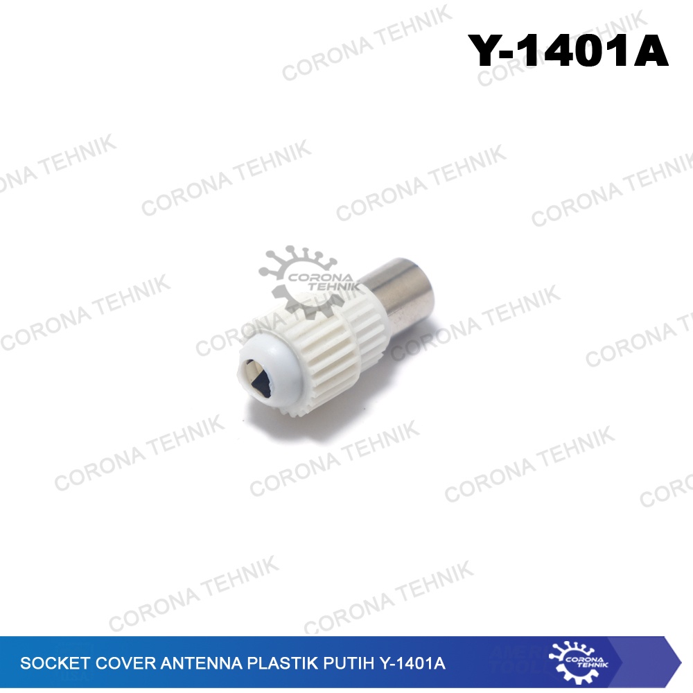 Plastik Putih Y-1401A Socket Cover Antenna