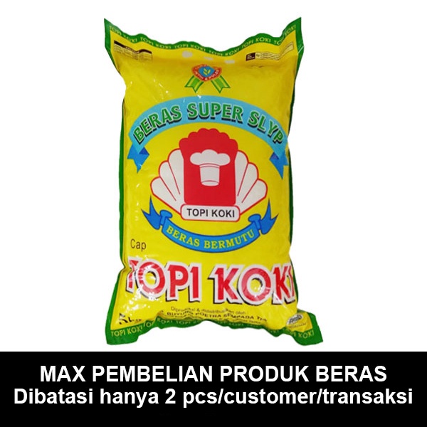 Topi Koki Beras  Super Slyp