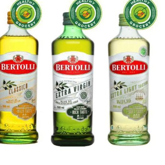 

➫ Bertolli 500 ml Extra Virgin / Extra Light / Classico / Olive Oil / EVOO / ELOO / Minyak Zaitun ♔