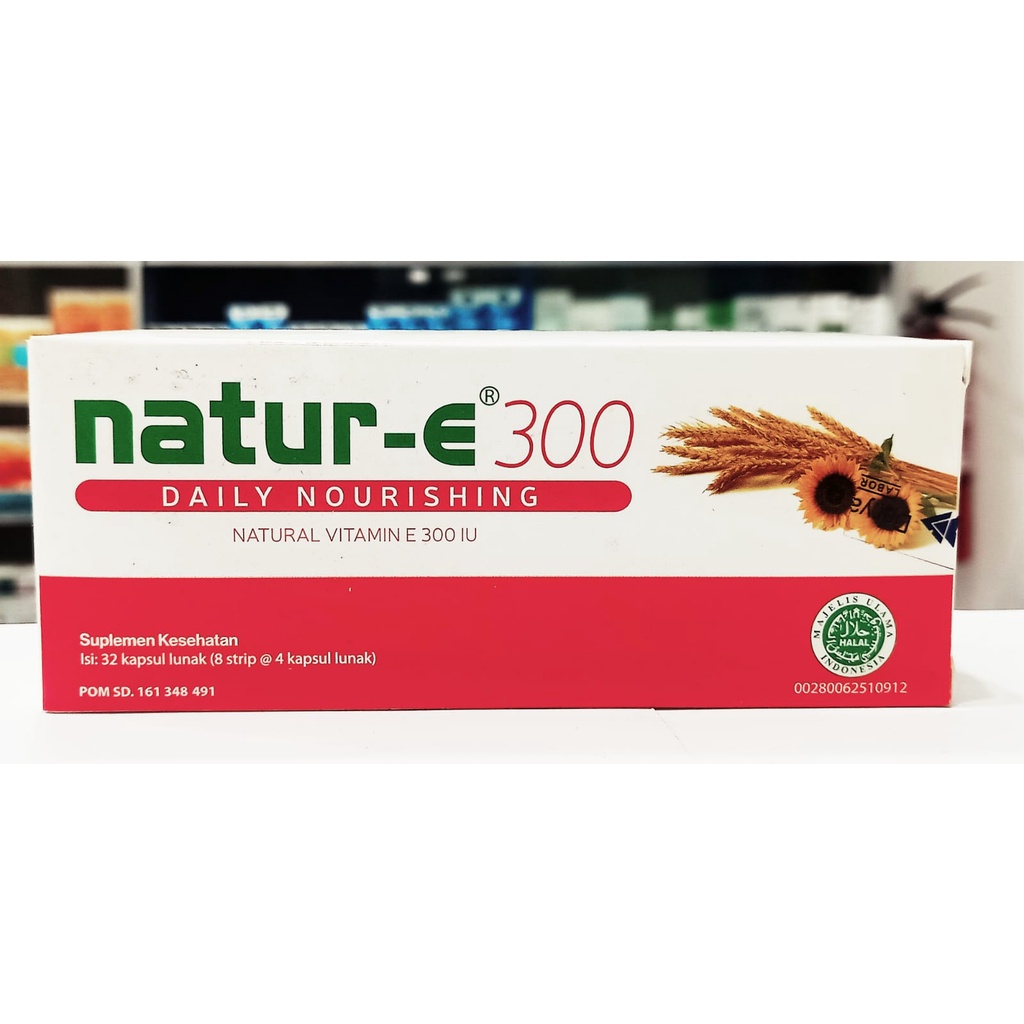 Natur E Daily Nourishing 300IU 𝟑𝟐 - 𝟏 𝐊𝐨𝐭𝐚𝐤 𝐢𝐬𝐢 𝟑𝟐 𝐊𝐚𝐩𝐬𝐮𝐥 𝐋𝐮𝐧𝐚𝐤 Perawatan Kulit