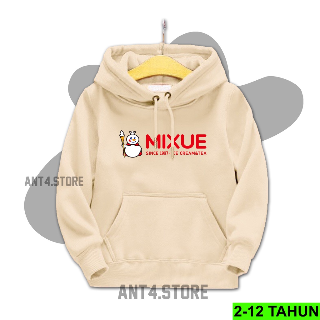 HOODIE ANAK MIXUE PEREMPUAN LAKI LAKI SWEATER HODIE ANAK USIA 2 - 12 TAHUN JAKET VIRAL